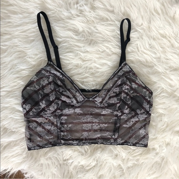 Free People Other - Free People striped lace bralette